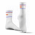 Smash Socks,  White - Sock it Up  Crew Length 