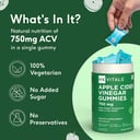 1 - HK Vitals ACV (750mg) by HealthKart,  60 gummies  Apple