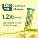 2 - HK Vitals L Carnitine 1200 mg Effervescent by HealthKart,  30 tablet(s)  Lemon 