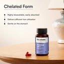 6 - HK Vitals Chelated Iron + with Zinc Vitamin B12 & Vitamin C,  60 capsules