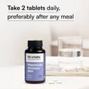 Magnesium Glycinate Men 120 Tabs & Vitamin D3 60 caps Combo