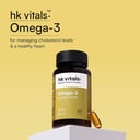 3 - HK Vitals Omega-3 1000mg with 180mg EPA & 120mg DHA,  60 capsules