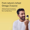 8 - HK Vitals Omega-3 1000mg with 180mg EPA & 120mg DHA,  60 capsules