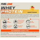 6 - Fuel One Whey Protein Powder, 4.4 lb Mango