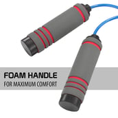 3 - Fitsy Jump Skipping Rope,  Blue  Free Size 