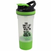 Greenbee Protein Shaker,  Transparent Green  700 ml 