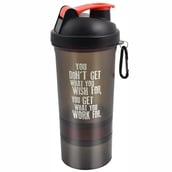 Greenbee Protein Shaker,  Black  500 ml 