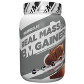 Big Muscles Real Mass Gainer,  2.2 lb  Chocolate 