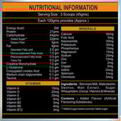 supplementfact - Amaze Body Mass,  2.2 lb  Vanilla 