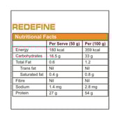 supplement - Protein Scoop Redefine,  2.2 lb  Chocolate 