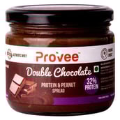 Provee Protein and Peanut Spread,  0.270 kg  Double Chocolate 