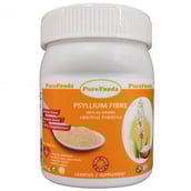 1 - PureFoods Psyllium Husk Fibre,  225 g 