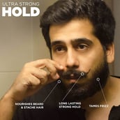 2 - Spruce Shave Club Moustache Wax Ultra Strong Hold, 50 g Bergamot & Lavender