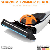 4 - Spruce Shave Club Streak6 Pivot Shaving Razor Kit (6 Blade Razor Pack of 4 Cartridges and Razor Cover)