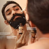 2 - Spruce Shave Club 100% Natural Beard Growth Oil,  30 ml  Cedarwood & Mandarin 