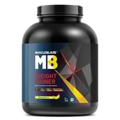 1 - MuscleBlaze Weight Gainer with Added Digezyme,  6.6 lb  Banana 