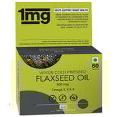 1 - 1MG Flaxseed Oil 500 mg, 60 capsules