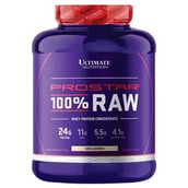 1 - Ultimate Nutrition Prostar 100% Raw Whey Protein,  4.4 lb  Unflavoured 