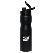 MuscleBlaze Metal Shaker ZHM, Black 700 ml