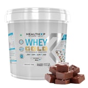 2 - HealthXP Premium Series Whey Gold,  8.8 lb  Chocolate Fudge 