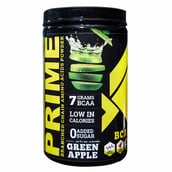 Front - Big Flex Prime BCAA, 0.88 lb 33 Servings Green Apple + Bigflex Shaker 700 ml Free