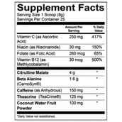 supplement - Dymatize Atheletes Pre Workout, 0.44 lb Orange Pineapple