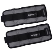 2 - Biofit Ankle and Wrist Weight, Black & Grey (1610) 1 kg