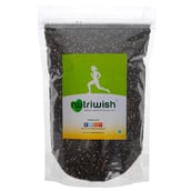 1 - Nutriwish Black Chia Seeds,  0.5 kg  Unflavoured 