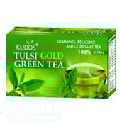 Kudos Ayurveda Tulsi Gold Green Tea (Pack of 2),  25 Piece(s)/Pack  Tulsi 