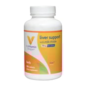 The Vitamin Shoppe Liver Support with Milk Thistle,  100 tablet(s) 