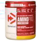 Dymatize Amino Pro+Energy,  0.59 lb  30 Servings  Peach Paradise with Caffeine 