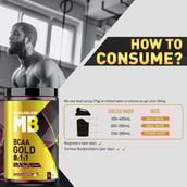 Consume - MuscleBlaze BCAA Gold 8:1:1,  0.99 lb  30 Servings  Raspberry Lemonade 
