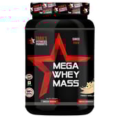 1 - Tara Fitness Products Mega Whey Mass,  1 kg  Vanilla 