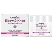 1 - Glutalight Elbow & Knee Lightening Cream,  50 g  Enriched with Glutathione, Arbutin & Kojic Acid 