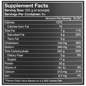 supplement - MusclePharm Combat XL Mass Gainer,  6 lb  Vanilla 