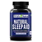 2 - Simply Nutra Natural Sleep Aid with Melatonin,  120 tablet(s) 