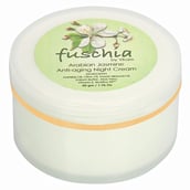 Fuschia Arabian Jasmine Anti Ageing Night Cream,  50 g  for All Skin Types 