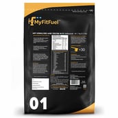 Back - MyFitFuel Hydrolyzed Whey Protein,  2.2 lb  Unflavored 
