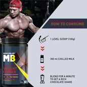 Consume - MuscleBlaze Weight Gainer with Added Digezyme,  1.1 lb  Chocolate