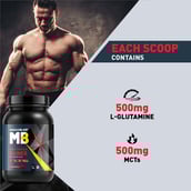 Contain - MuscleBlaze High Protein Lean Mass Gainer,  2.2 lb  Chocolate