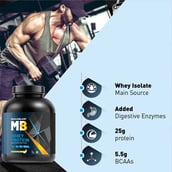Points - MuscleBlaze Whey Protein,  4.4 lb  Banana Cream 