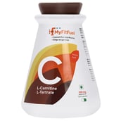 1 - MyFitFuel L Carnitine L Tartrate 500 mg,  120 capsules  Unflavoured 