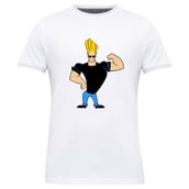 1 - Gym Brute Jhonny T Shirt,  White  XL 