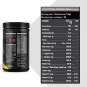 SupplementInfo - MuscleBlaze Torque Pre-Workout,  0.99 lb  Icy Blue Splash 