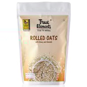 True Elements Rolled Oats, 0.400 kg with Honey and Almonds