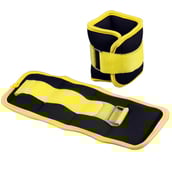 B Fit USA Ankle/Wrist Weight (AB3742),  Yellow & Black  1 kg 