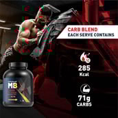 Contain - MuscleBlaze Carb Blend,  6.6 lb  Tangy Orange