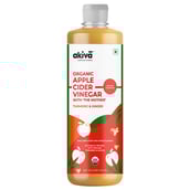 Akiva Organic Apple Cider Vinegar with Mother,  0.5 L  Turmeric & Ginger 