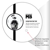 Scoop - MuscleBlaze Iso-Zero,  2.2 lb  Zero Carb Dutch Vanilla 