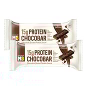 2 - MuscleBlaze ChocoBar (15g Protein), 2 Piece(s)/Pack Rich Chocolate